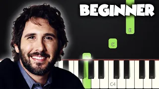 You Raise Me Up - Josh Groban | BEGINNER PIANO TUTORIAL + SHEET MUSIC by Betacustic