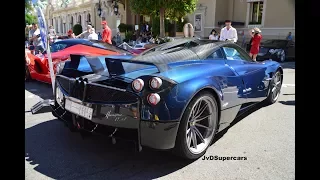 1350HP Pagani Huayra Pearl in Monaco! INSANE REVS & SOUNDS!