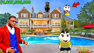 GTA 5 : Shinchan Become Celebrity with CHOP Pinchan & Franklin in GTA 5 (PART 2) ! (GTA 5 mods)