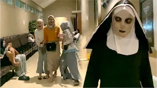 Auto pray when meeting VALAK || THE NUN PRANK