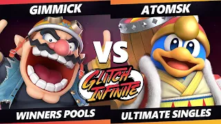 Glitch Infinite - Gimmick (Wario) Vs. Atomsk (King Dedede) - SSBU Ultimate Tournament