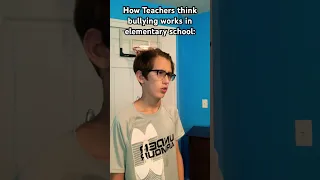 How Teachers Think Bullying Works… #shorts #fypシ #like #subscribe #trending #viral #comedy #funny