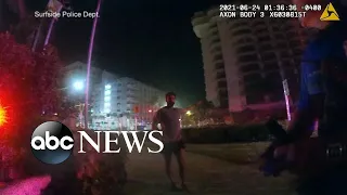 Newly released video shows chaotic moments after Surfside condo collapse | WNT