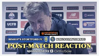 Post-Match Reactions: King's Lynn Town FC (H) | With Steve Smith