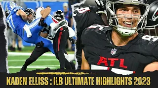 Atlanta Falcons Kaden Elliss Ultimate Highlights 2023