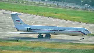 IL-62 epic takeoff in 27 seconds. Legend from the USSR in Sochi.
