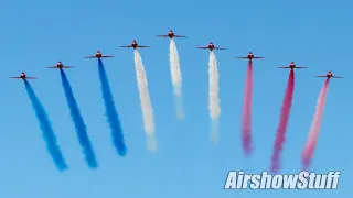 RAF Red Arrows North American Tour! - St Louis Airshow 2019