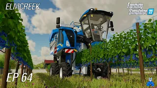 S POBRANIM GROZDJEM V TOVARNO! | Farming Simulator 22 - Elmcreek | Epizoda 64