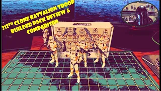 212th Clone Trooper Army Builder Pack Review and Comparison