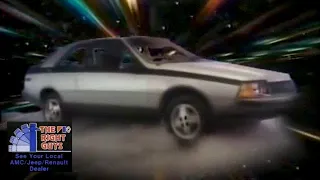 AMC Renault Fuego Commercial - the Right Guys dealers 1983