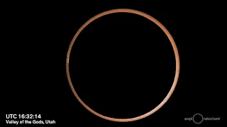 Annular Solar Eclipse Telescope Highlights | Valley of the Gods, Utah | 10-14-2023