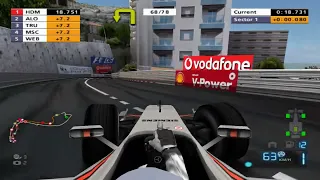 F1 2006 PS2 Career Mode (Hard) - S02 Monaco - Race