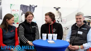 Ploughing 2023 Elvor (Milk Replacer) Interview with Farmer Phil & his wife Liv