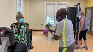 Nat Hines: 100 Year Old Returns to the Fitness Room
