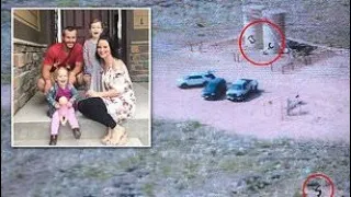 Drone shows body of wife at site where Watts dumped bodies