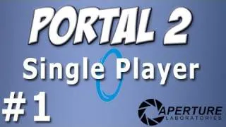 Yogscast - Simon Plays! - Portal 2, 1: Is Geraldo on?