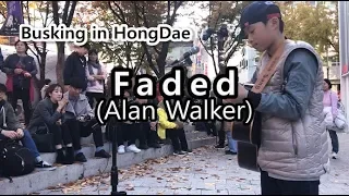 faded (Alan Walker 알렌워커) Busking in HongDae (홍대버스킹)