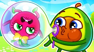 Blowing Bubbles Song 😍 Guess The Animal 🐱🐵 II VocaVoca🥑 Kids Songs & Nursery Rhymes