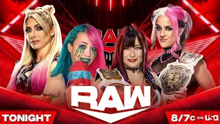 WWE 2K22 RAW ALEXA BLISS AND ASUKA VS DAMAGE CONTROL