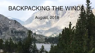 August, 2018:  Backpacking the Wind River Range,  2018