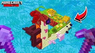I Built Illusions in Minecraft Hardcore