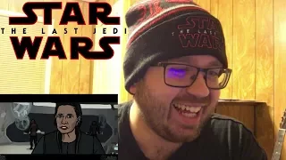 Star Wars The Last Jedi Trailer Spoof - TOON SANDWICH Reaction!