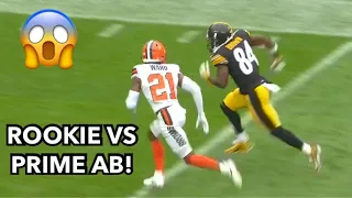 Antonio Brown vs Denzel Ward (2018) WR vs CB