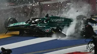 F1 2023 Crashes