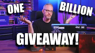 1 BILLION Views!! Oh, and a WORLDWIDE Giveaway!