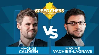 Magnus Carlsen vs Maxime Vachier-Lagrave | Speed Chess Championship Semifinal