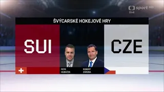 EHT 2023 / 24  -  Švýcarské Hokejové Hry - Švýcarsko - Česko  -2 : 3 -PP -Tvu