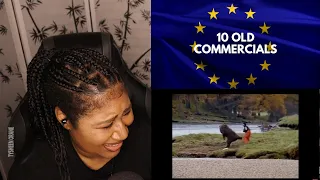 Europeon 10 Funny Old Commercials |American Reaction