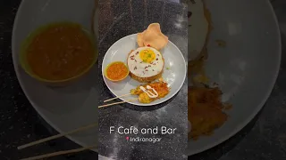 A newly launched fashion TV restaurant F Cafe and Bar in 📍Indiranagar #ytshorts #bangalore #shorts