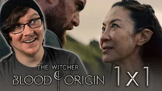 THE WITCHER: BLOOD ORIGIN 1x1 Reaction/Review! "Of Ballads, Brawlers, and Bloodied Blades"