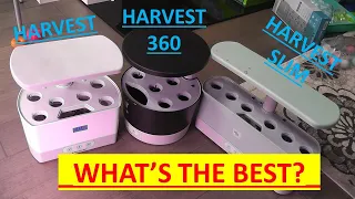 Aerogarden Harvest vs. Harvest 360 vs. Harvest Slim, WHAT'S BEST? | Hydroponics | Gardening