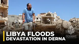 ‘Derna is flattened’: Whole families drown in Libya’s floods