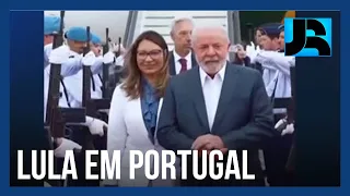 Presidente Lula desembarca em Portugal para primeira visita oficial à Europa