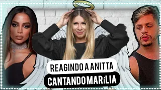 REACT: Anitta - Todo Mundo Vai Sofrer [Tributo à Marília Mendonça] | Domingão do Huck.