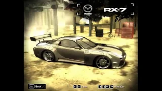 WRX IMPREZA (SUBARU) and RX-7 (MAZDA) MODIFICATION - NFS Most Wanted