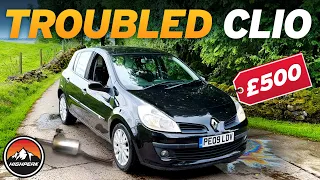 I BOUGHT A CHEAP RENAULT CLIO FOR £500!