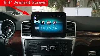 8.4" Android Screen Installation for Mercedes ML & GL