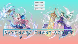 Sayonara Chant Script! Sidegrade Character + Whisper of Time Last Pull (Another Eden)