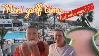 Lanzarote2024… mini golf time⛳️