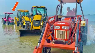 चलो आज सारी मशीनों को धो लेते  है Washing JCB 3dx Xpert 4x4 Mahindra Arjun NOVO Swaraj 963 Fe