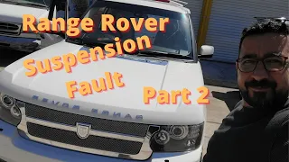 2010 Range Rover Air Suspension Fault Max Speed 30 MPH - PART 2