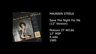 MAUREEN STEELE - Save The Night For Me (12'' Version) - 1985