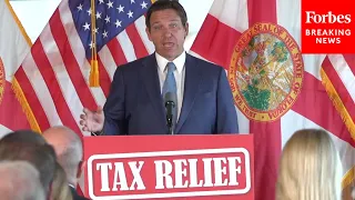 JUST IN: DeSantis Signs Massive Tax Cut Package Into Law