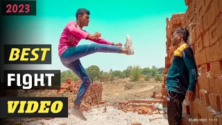 2023 Amazing Action Fight Video With Tutorial Step by Step in Hindi || How To Shoot and Edit