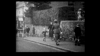 The surgeon family home movie archive - First day at school 8mm cine B/W (Silent)