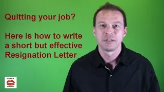 Quitting Your Job? How to Write a Resignation Letter